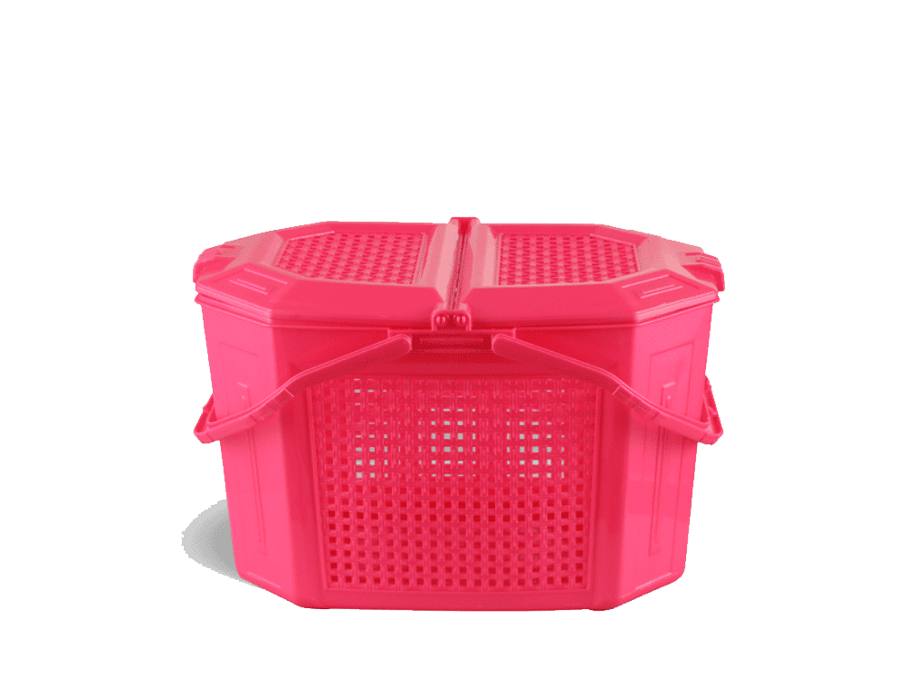 Family Basket - Pearl Pink