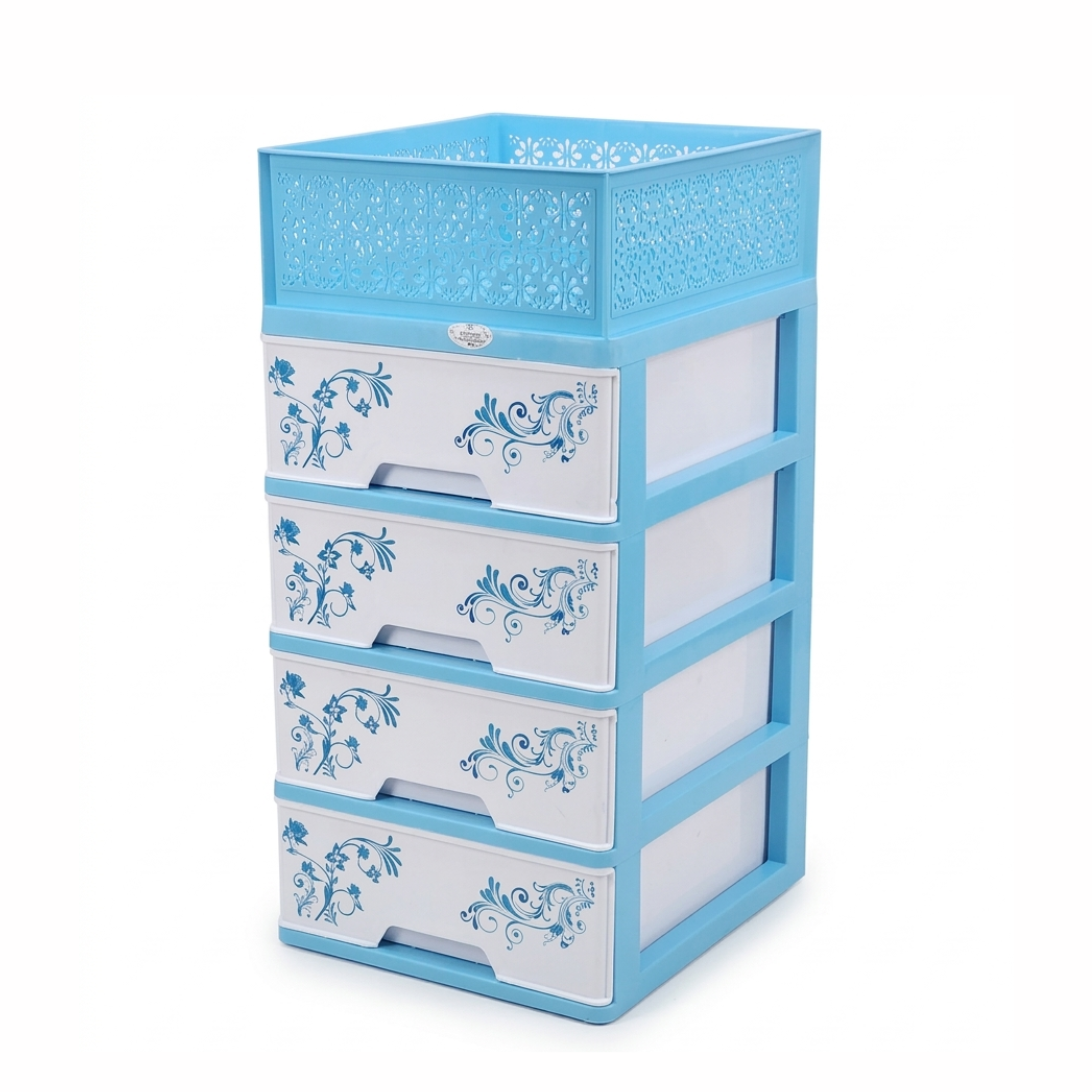 RFL Premium Closet 4 Drawer With Basket Ivy