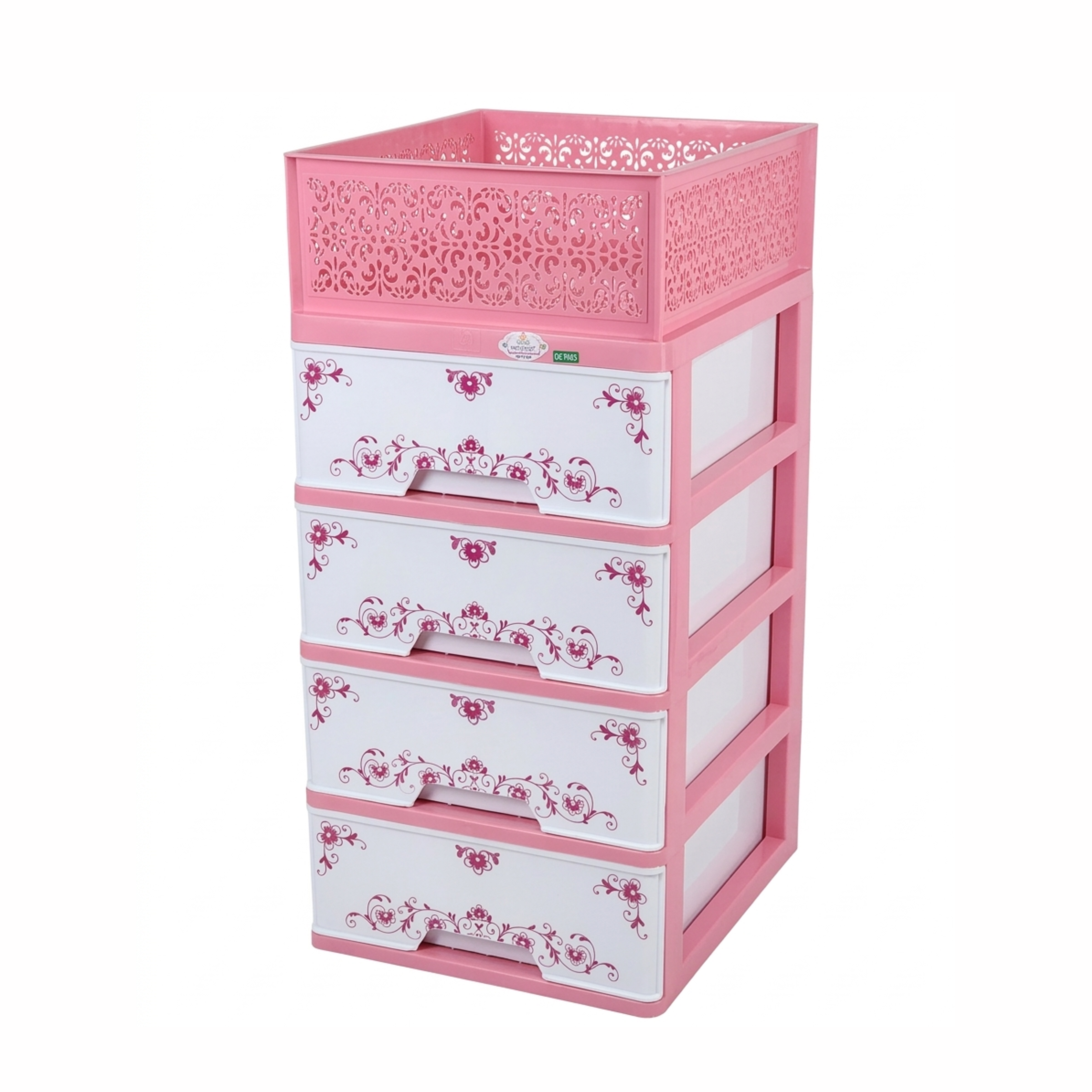 RFL Premium Closet 4 Drawer With Basket - Athena