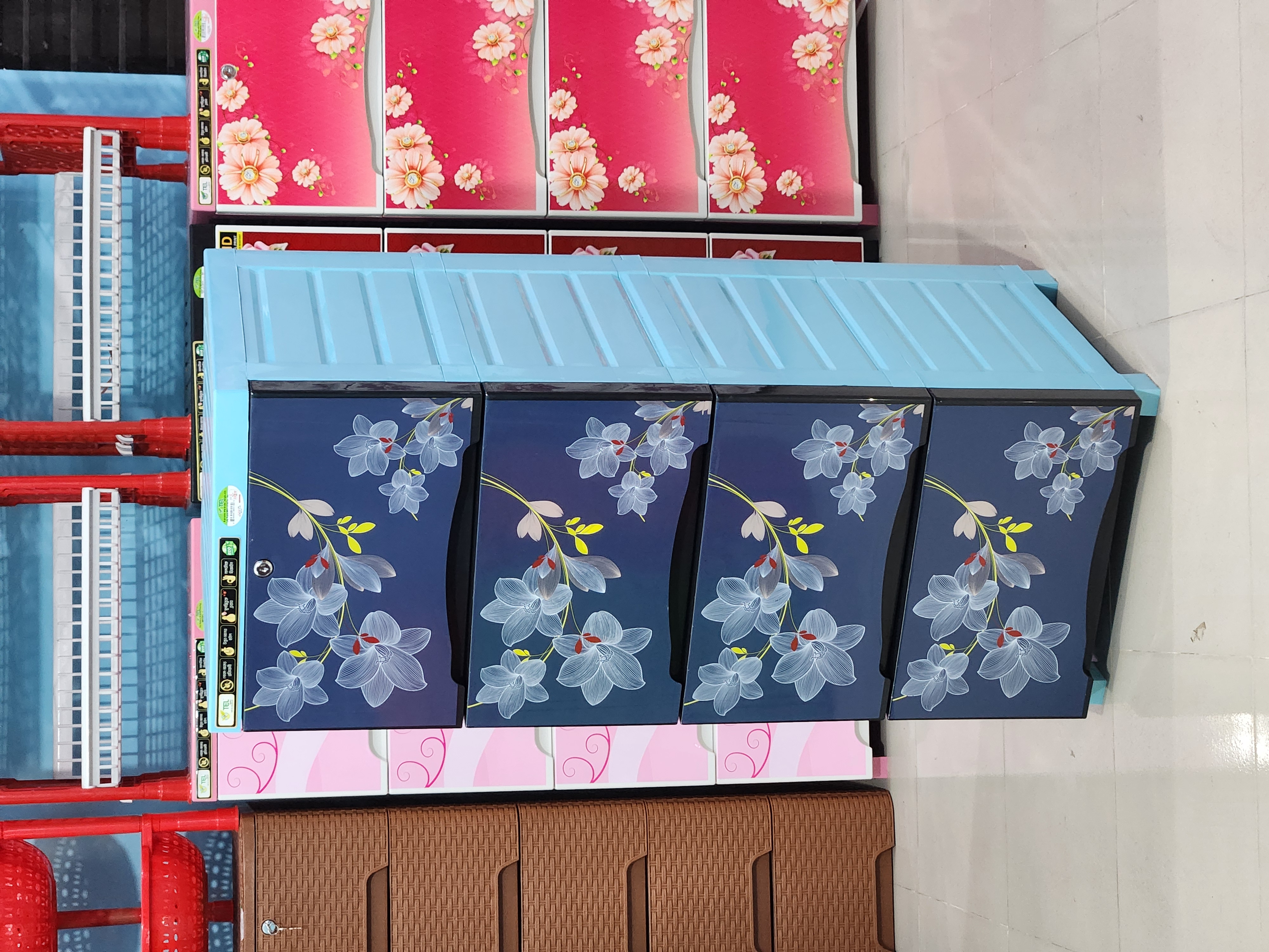 Tel Supreme Wardrobe (Single-4D) Lily Aqua