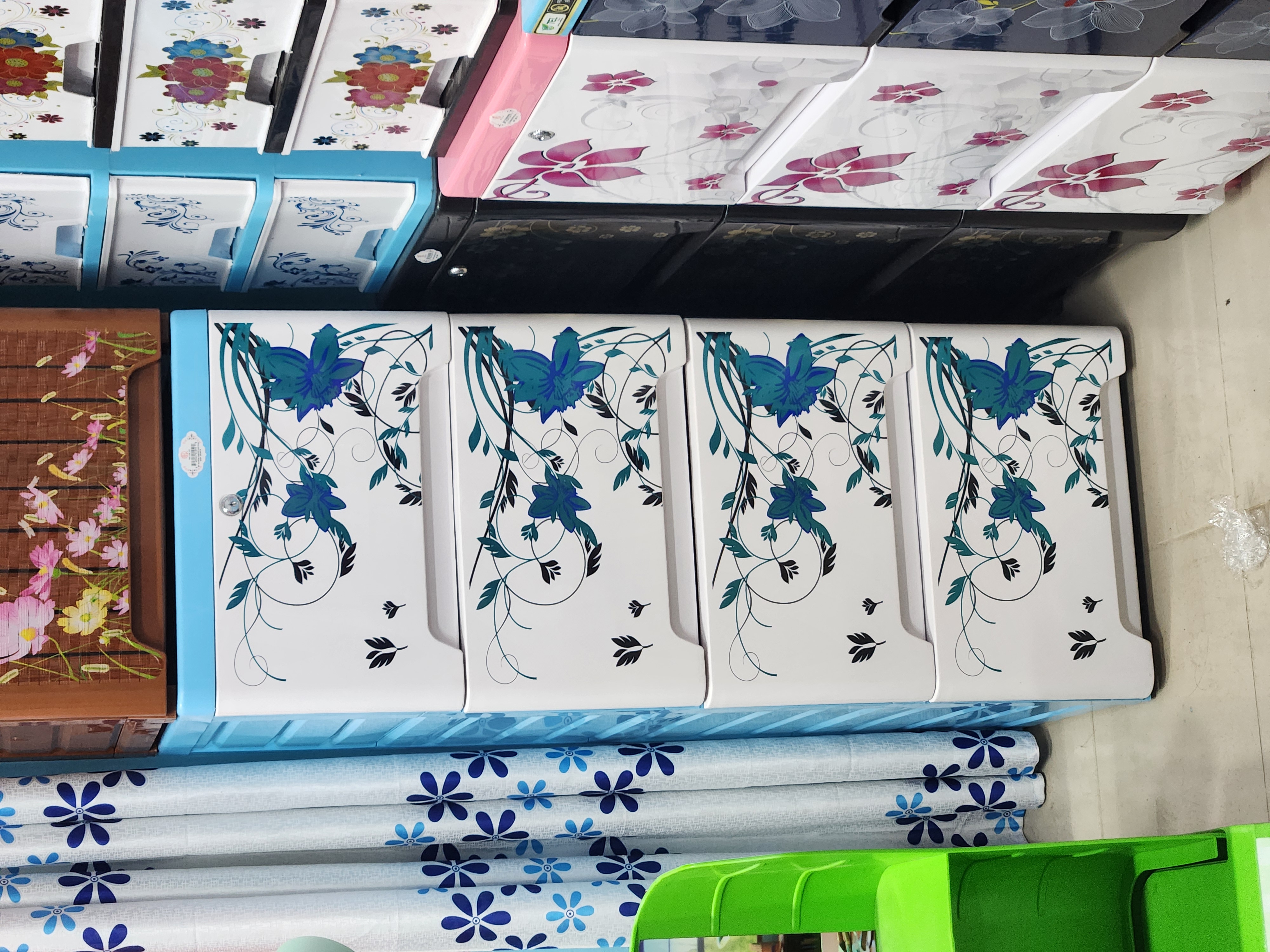 RFL Wardrobe Single 4D KD Elegant Blue