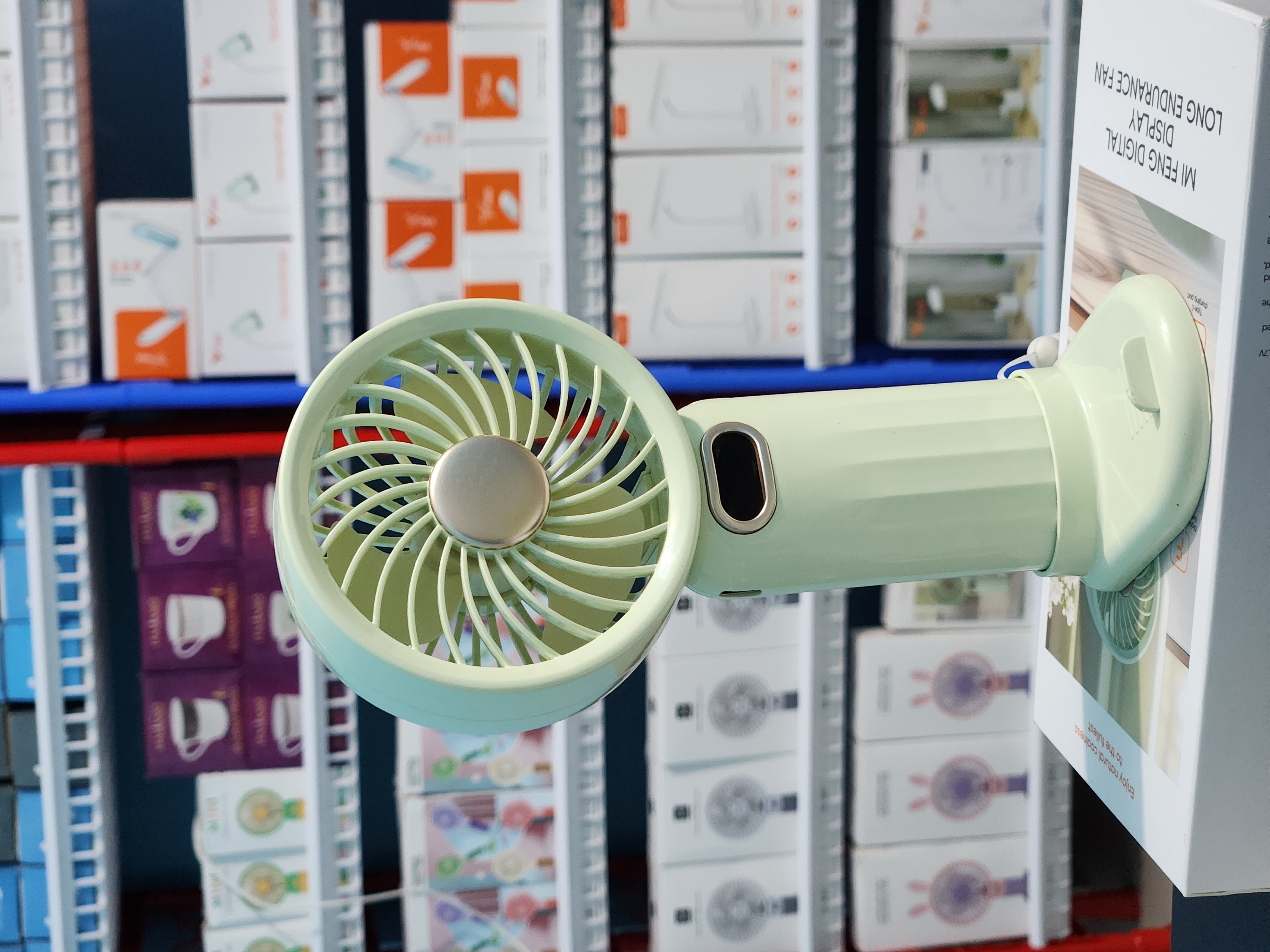 Mi Feng Digital Display Long Endurance Handheld Fan